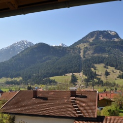Ausblick Balkon