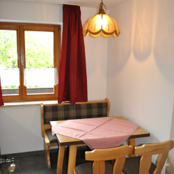 Küche Ferienwohnung Bergblick